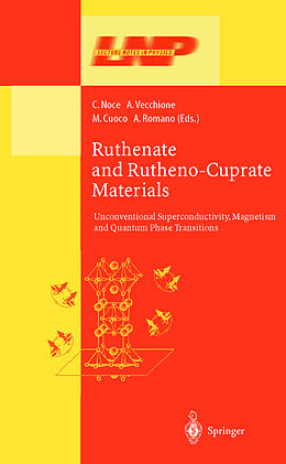 Fester Einband Ruthenate and Rutheno-Cuprate Materials von 