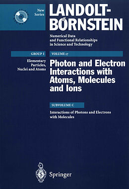 Set mit div. Artikeln (Set) Interactions of Photons and Electrons with Molecules von 