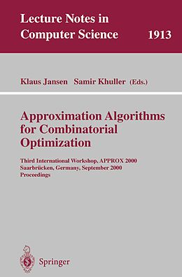 E-Book (pdf) Approximation Algorithms for Combinatorial Optimization von 
