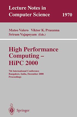 E-Book (pdf) High Performance Computing - HiPC 2000 von 