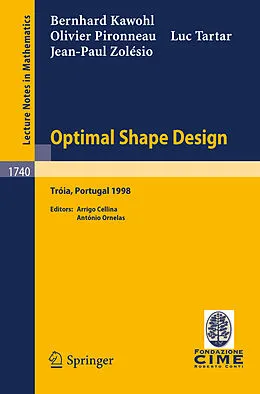 E-Book (pdf) Optimal Shape Design von B. Kawohl, O. Pironneau, L. Tartar