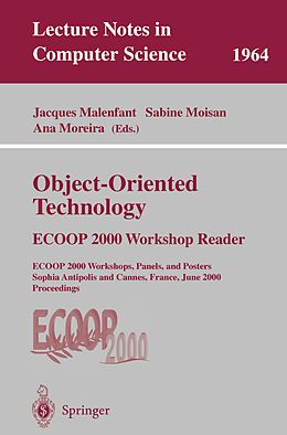 E-Book (pdf) Object-Oriented Technology: ECOOP 2000 Workshop Reader von 
