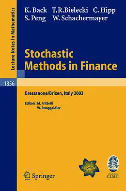 E-Book (pdf) Stochastic Methods in Finance von Kerry Back, Tomasz R. Bielecki, Christian Hipp