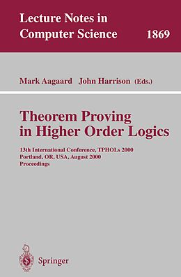 E-Book (pdf) Theorem Proving in Higher Order Logics von 