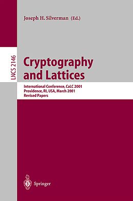 E-Book (pdf) Cryptography and Lattices von 