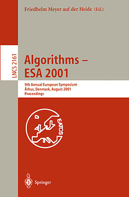E-Book (pdf) Algorithms - ESA 2001 von 