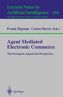 E-Book (pdf) Agent Mediated Electronic Commerce von 