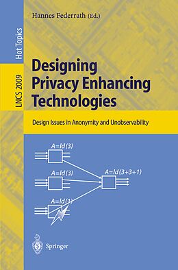 eBook (pdf) Designing Privacy Enhancing Technologies de 