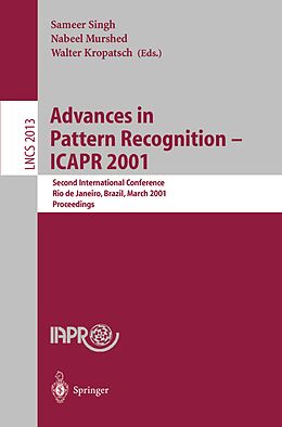 E-Book (pdf) Advances in Pattern Recognition - ICAPR 2001 von 