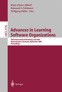 E-Book (pdf) Advances in Learning Software Organizations von 
