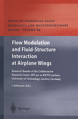 eBook (pdf) Flow Modulation and Fluid-Structure Interaction at Airplane Wings de 