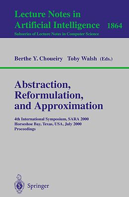 E-Book (pdf) Abstraction, Reformulation, and Approximation von 