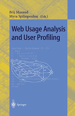 E-Book (pdf) Web Usage Analysis and User Profiling von 