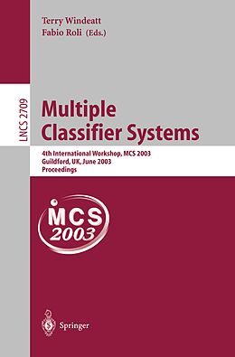 E-Book (pdf) Multiple Classifier Systems von 