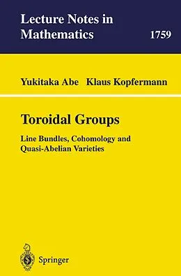 E-Book (pdf) Toroidal Groups von Yukitaka Abe, Klaus Kopfermann