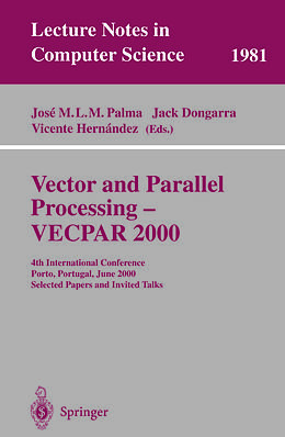 E-Book (pdf) Vector and Parallel Processing - VECPAR 2000 von 