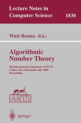 E-Book (pdf) Algorithmic Number Theory von 