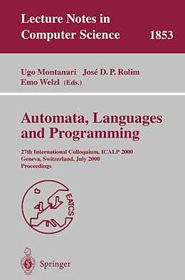 E-Book (pdf) Automata, Languages and Programming von 