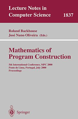 E-Book (pdf) Mathematics of Program Construction von 