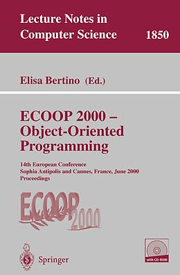 E-Book (pdf) ECOOP 2000 - Object-Oriented Programming von 
