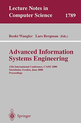 E-Book (pdf) Advanced Information Systems Engineering von 