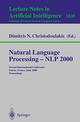 E-Book (pdf) Natural Language Processing - NLP 2000 von 