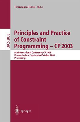 E-Book (pdf) Principles and Practice of Constraint Programming - CP 2003 von 