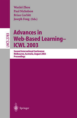 E-Book (pdf) Advances in Web-Based Learning -- ICWL 2003 von 