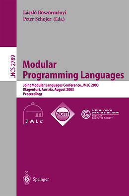 E-Book (pdf) Modular Programming Languages von 