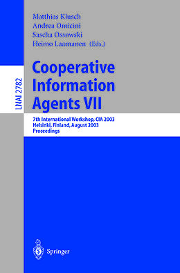 E-Book (pdf) Cooperative Information Agents VII von 
