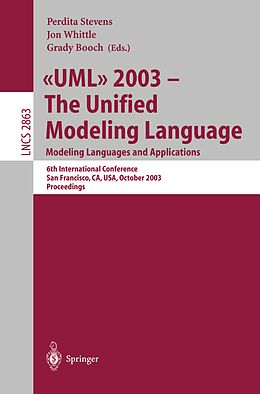 E-Book (pdf) UML 2003 -- The Unified Modeling Language, Modeling Languages and Applications von 