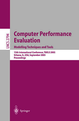 E-Book (pdf) Computer Performance Evaluation. Modelling Techniques and Tools von 