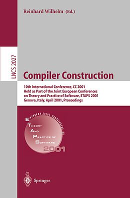 E-Book (pdf) Compiler Construction von Reinhard Wilhelm