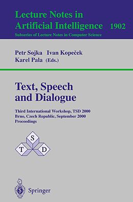 E-Book (pdf) Text, Speech and Dialogue von 