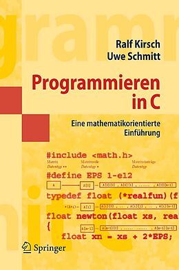E-Book (pdf) Programmieren in C von Ralf Kirsch, Uwe Schmitt