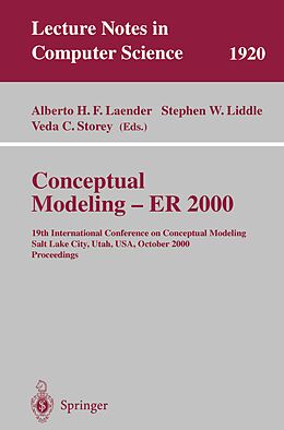 E-Book (pdf) Conceptual Modeling - ER 2000 von 