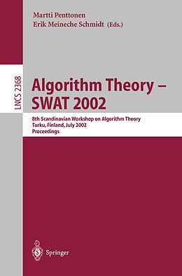 E-Book (pdf) Algorithm Theory - SWAT 2002 von 