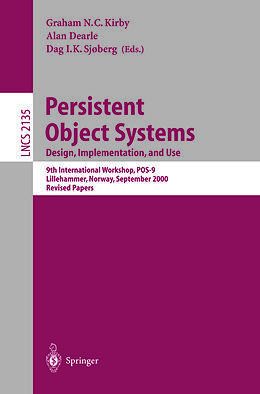 E-Book (pdf) Persistent Object Systems: Design, Implementation, and Use von 