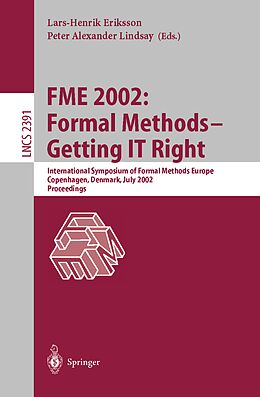 E-Book (pdf) FME 2002: Formal Methods - Getting IT Right von 
