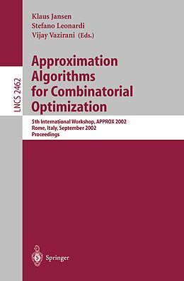 E-Book (pdf) Approximation Algorithms for Combinatorial Optimization von 