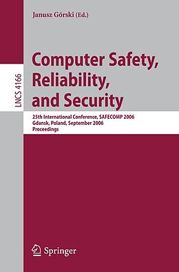 E-Book (pdf) Computer Safety, Reliability, and Security von 