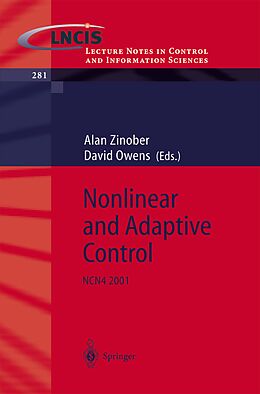 E-Book (pdf) Nonlinear and Adaptive Control von 