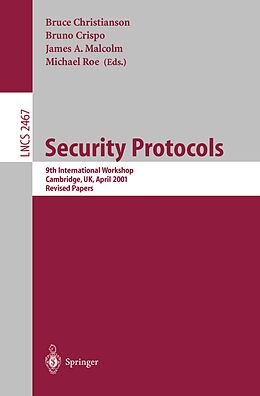 E-Book (pdf) Security Protocols von 