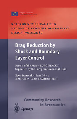 eBook (pdf) Drag Reduction by Shock and Boundary Layer Control de 