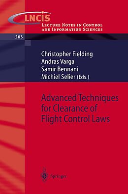 E-Book (pdf) Advanced Techniques for Clearance of Flight Control Laws von 