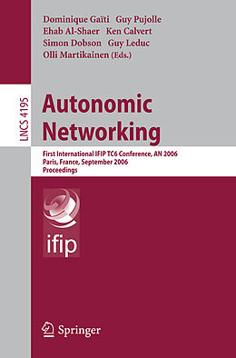 Kartonierter Einband Autonomic Networking von 