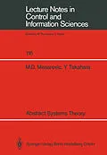 E-Book (pdf) Abstract Systems Theory von Mihailo D. Mesarovic, Yasuhiko Takahara