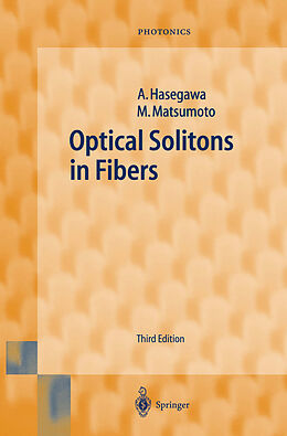 eBook (pdf) Optical Solitons in Fibers de Akira Hasegawa, Masayuki Matsumoto