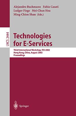 E-Book (pdf) Technologies for E-Services von 
