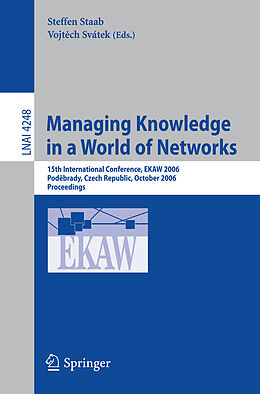 Kartonierter Einband Managing Knowledge in a World of Networks von 